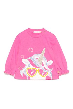 tshirt in cotone fucsia BILLIEBLUSH KIDS | U20406473